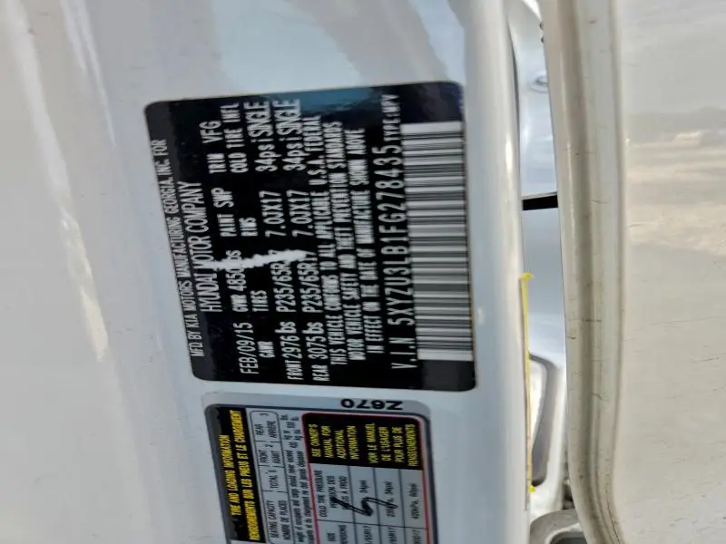 2015 HYUNDAI SANTA FE SPORT   