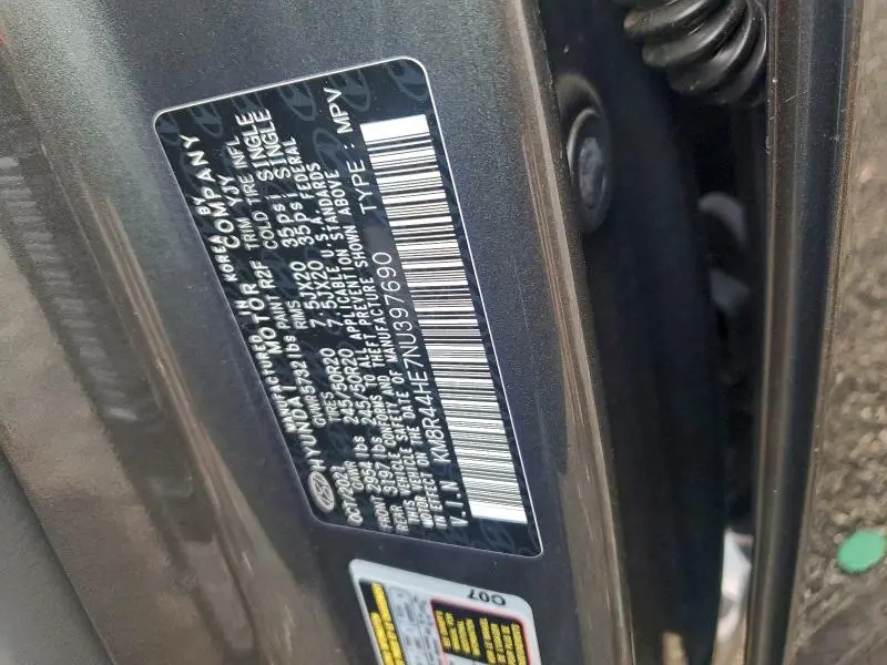 2022 HYUNDAI PALISADE SEL  