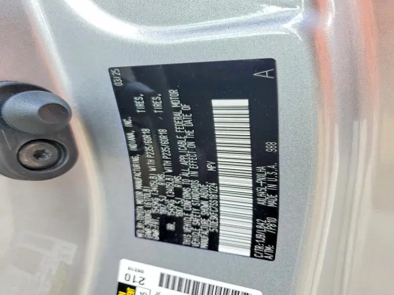 2025 TOYOTA SIENNA PLATINUM 7-PASSENGER  