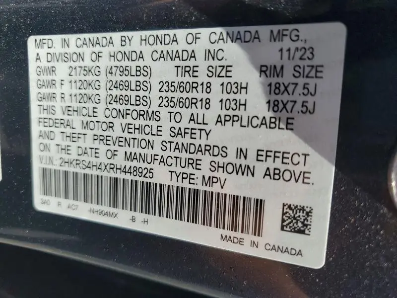 2024 HONDA CR-V EX  