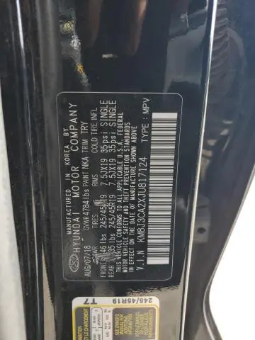 2018 HYUNDAI TUCSON VALUE  