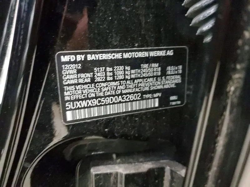2013 BMW X3 XDRIVE28I  
