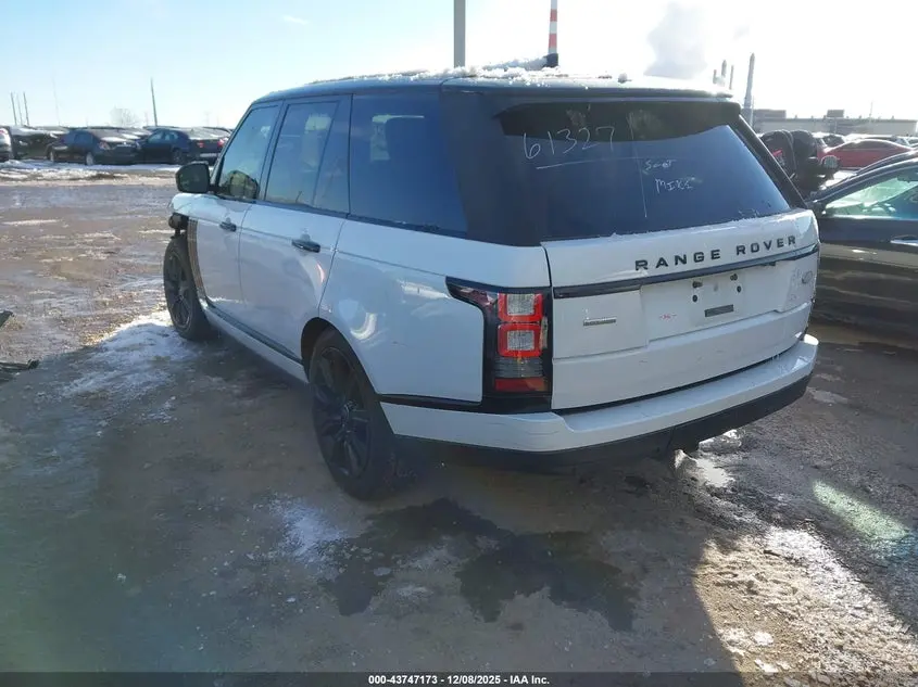 2017 LAND ROVER RANGE ROVER 5.0L V8 SUPERCHARGED
