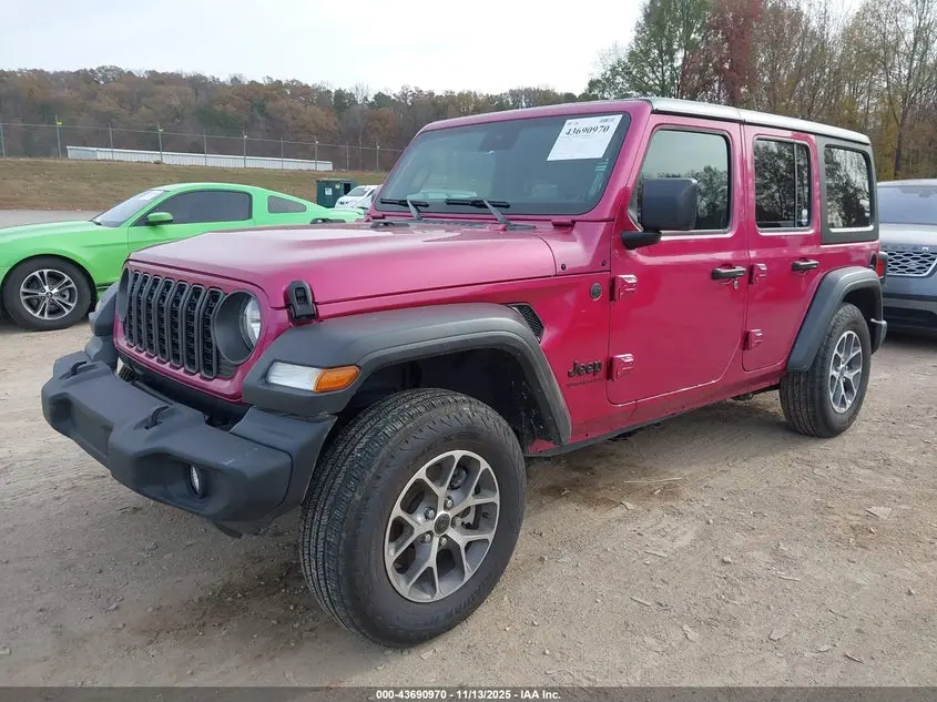2024 JEEP WRANGLER 4-DOOR SPORT S 4X4