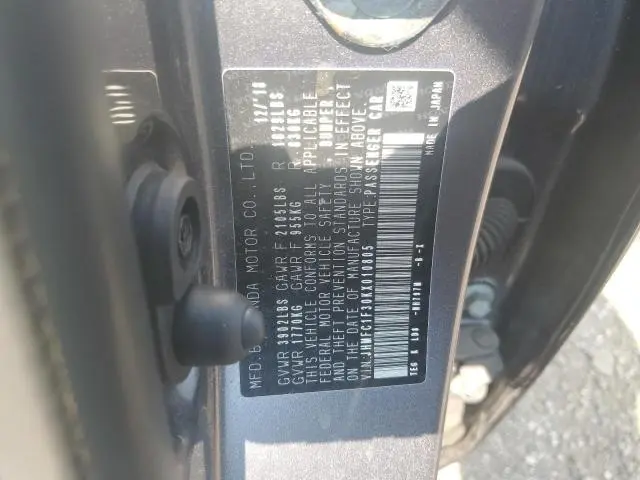 2019 HONDA CIVIC EX  