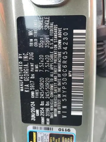 2024 KIA TELLURIDE   