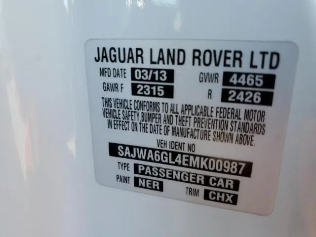 2014 JAGUAR F-TYPE V8 S