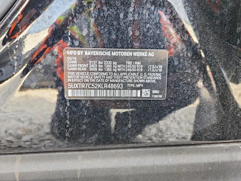 2019 BMW X3 SDRIVE30I  