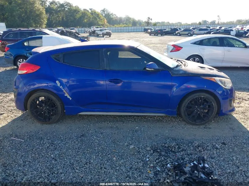 2013 HYUNDAI VELOSTER TURBO W/BLACK