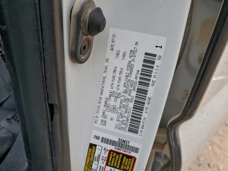 2021 TOYOTA TACOMA DOUBLE CAB  