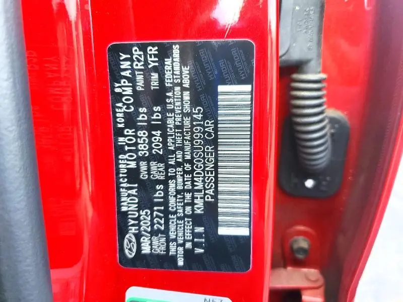 2025 HYUNDAI ELANTRA SEL SPORT  