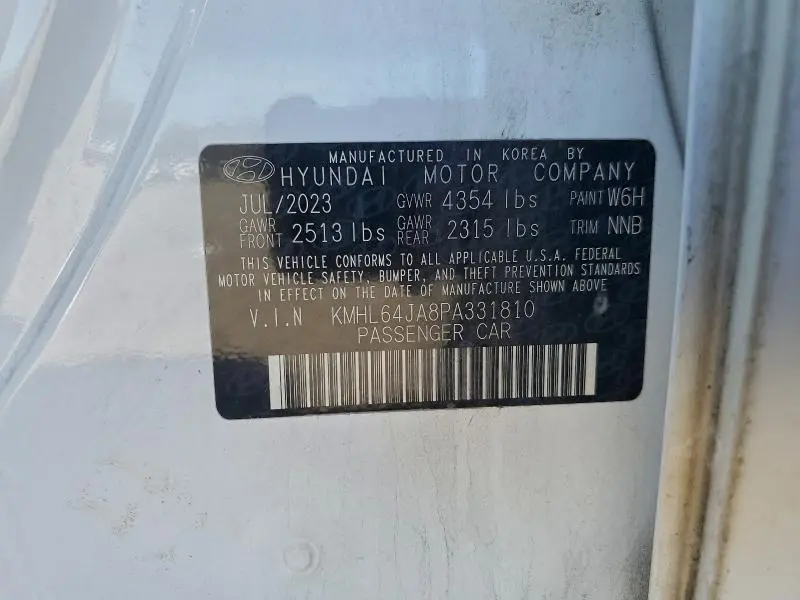 2023 HYUNDAI SONATA SEL  