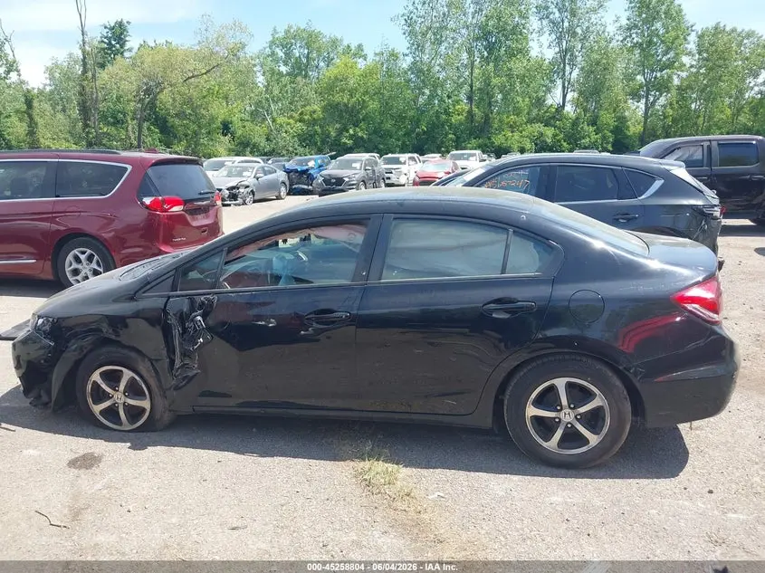 2015 HONDA CIVIC SE
