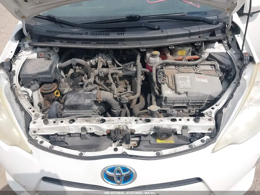 2012 TOYOTA PRIUS C ONE