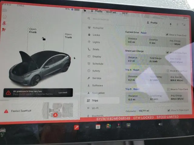 2021 TESLA MODEL 3 