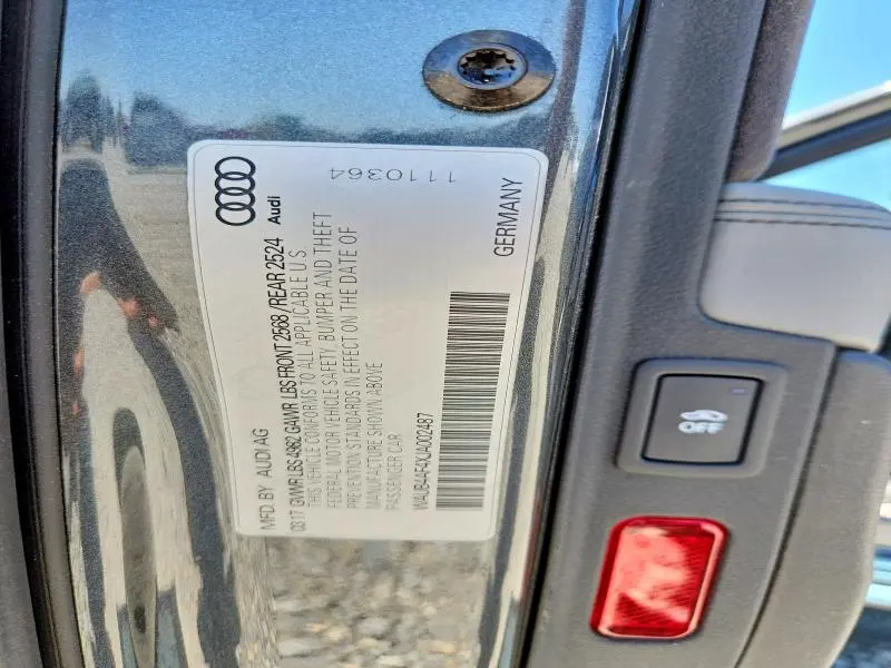 2018 AUDI S4 PREMIUM PLUS  