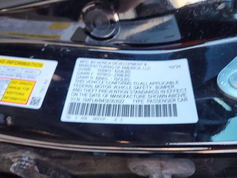 2025 HONDA CIVIC SPORT TOURING  