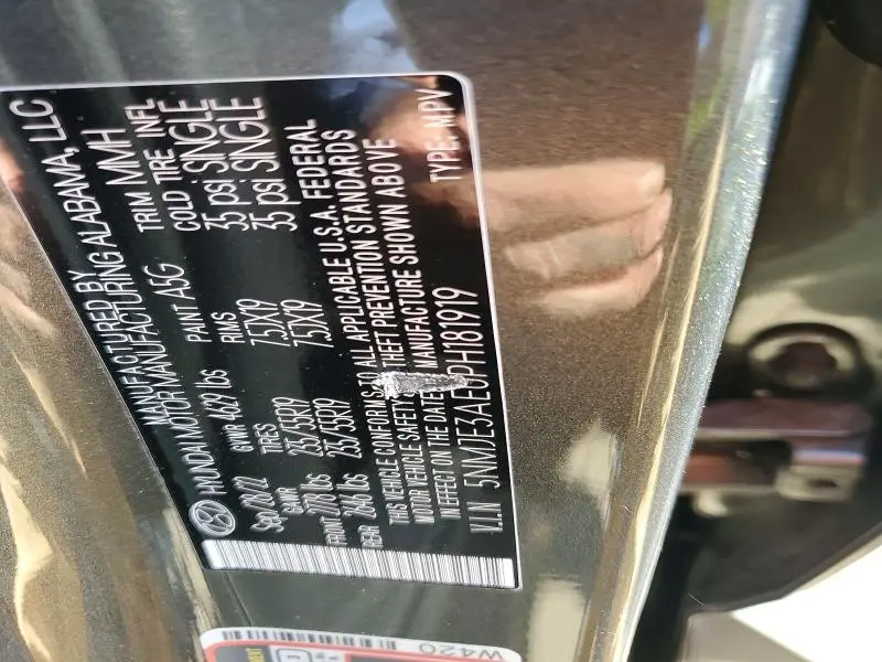 2023 HYUNDAI TUCSON LIMITED  