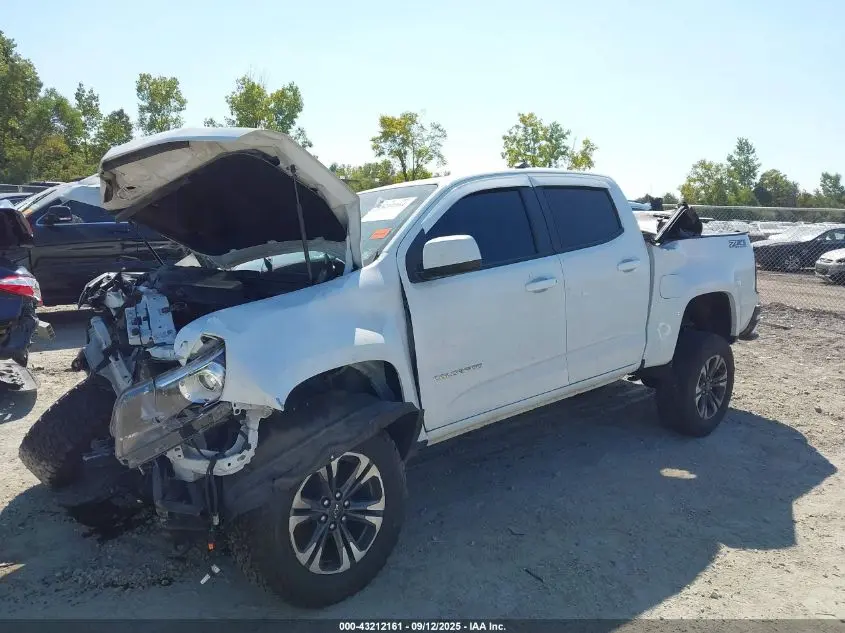 2021 CHEVROLET COLORADO 4WD  SHORT BOX Z71