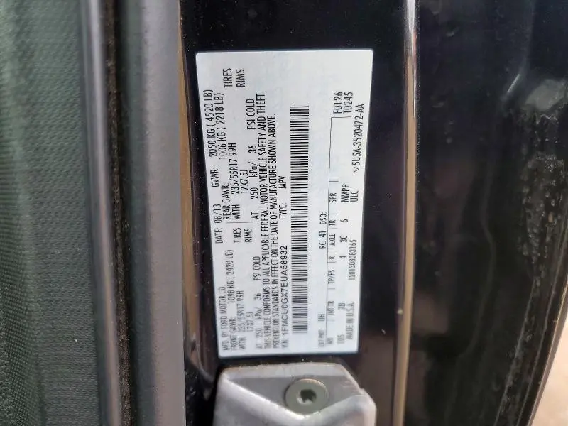 2014 FORD ESCAPE SE  