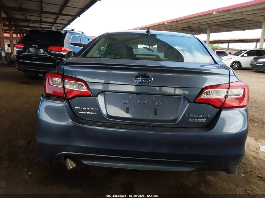 2016 SUBARU LEGACY 2.5I LIMITED