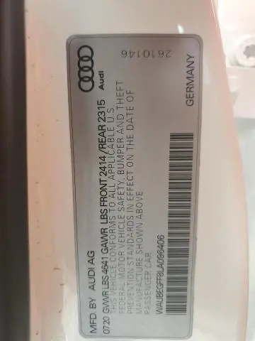 2020 AUDI A3 S-LINE PREMIUM  