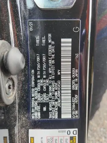 2021 TOYOTA 4RUNNER SR5 PREMIUM  