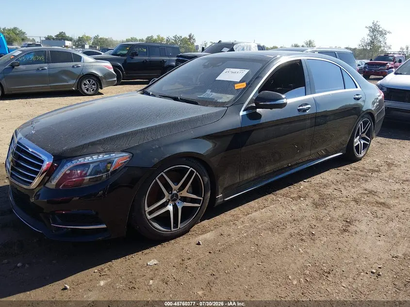 2015 MERCEDES-BENZ S 550 4MATIC