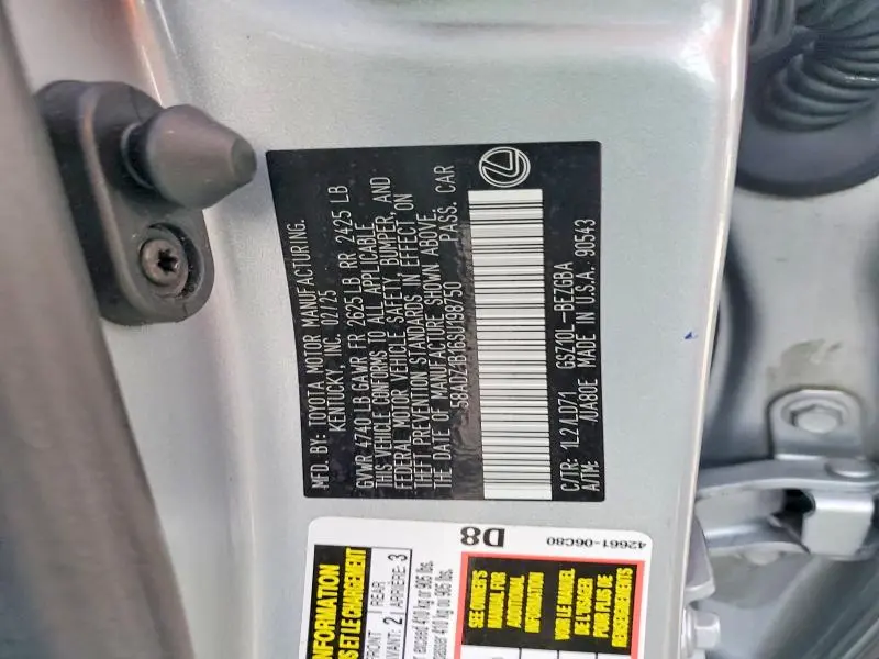 2025 LEXUS ES 350 BASE  