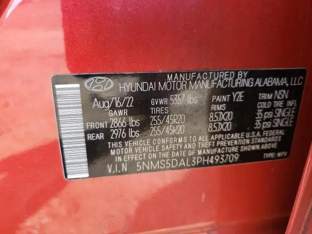 2023 HYUNDAI SANTA FE CALLIGRAPHY  