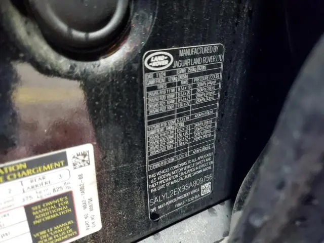 2025 LAND ROVER RANGE ROVER VELAR DYNAMIC SE  