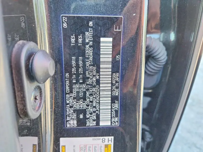 2022 LEXUS RX 350 L  