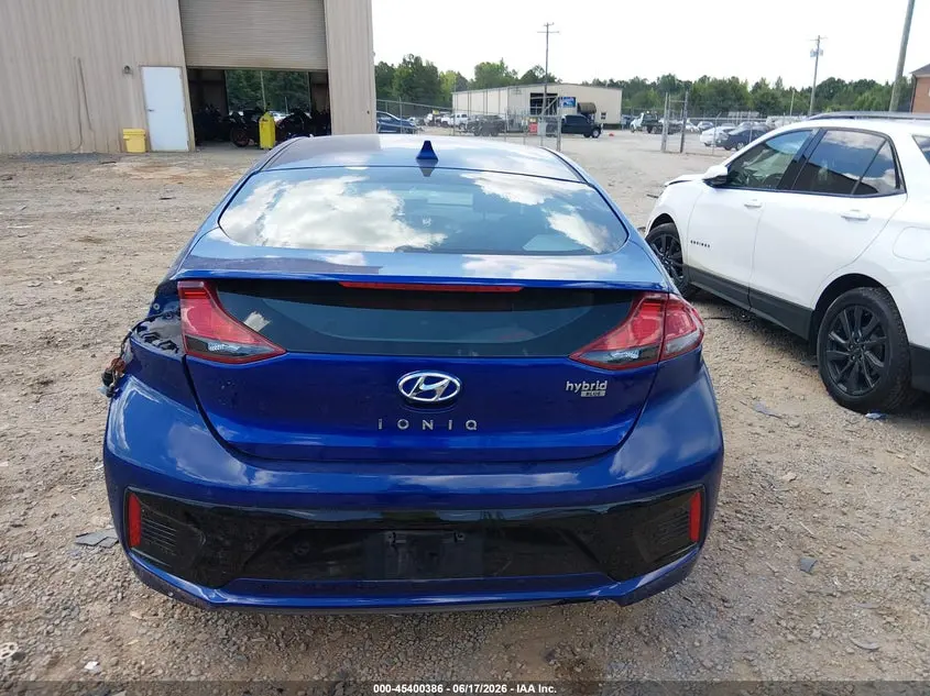 2019 HYUNDAI IONIQ HYBRID BLUE