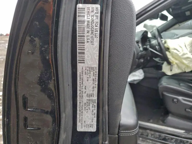 2022 DODGE DURANGO GT  