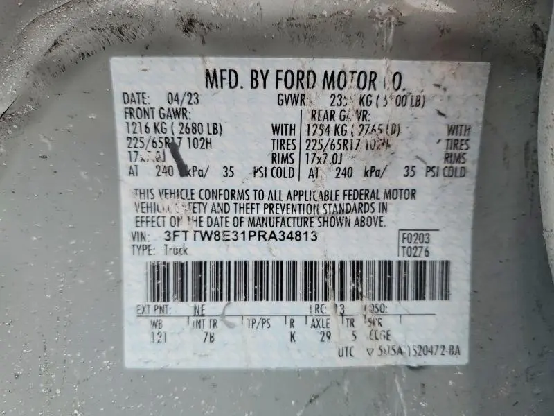 2023 FORD MAVERICK XL  