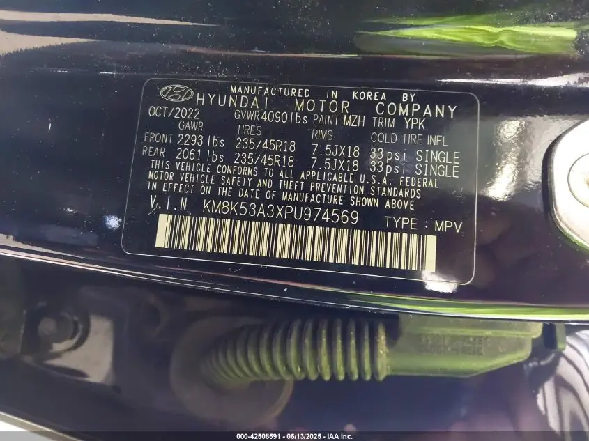 2023 HYUNDAI KONA LIMITED
