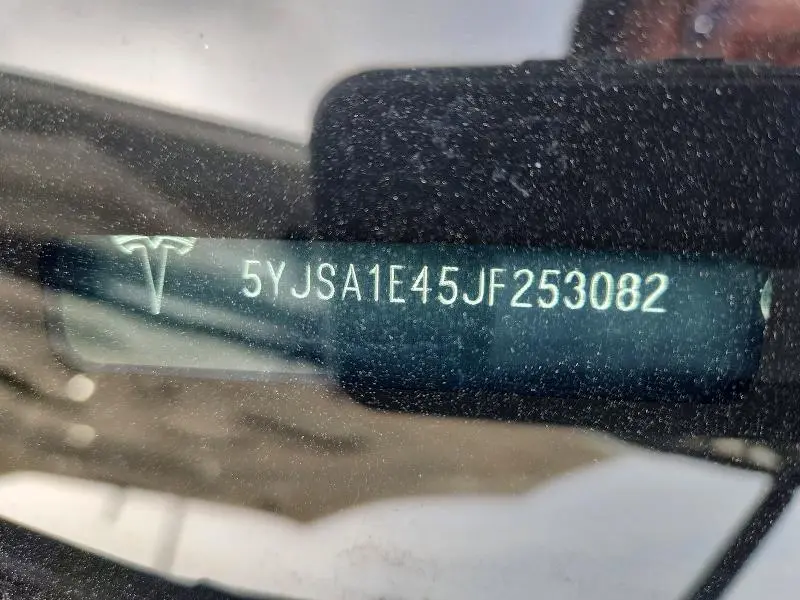 2018 TESLA MODEL S   