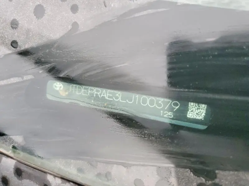 2020 TOYOTA COROLLA LE  