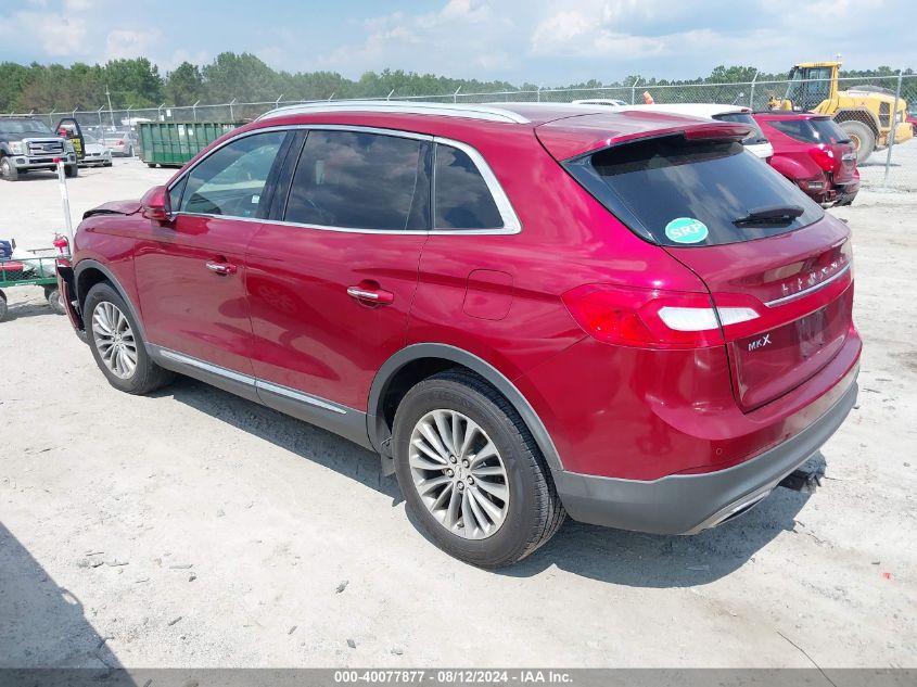 2016 LINCOLN MKX SELECT