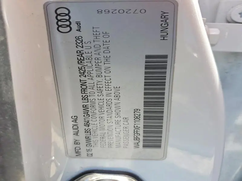 2015 AUDI A3 PREMIUM  