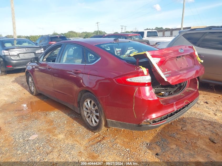 2015 FORD FUSION S