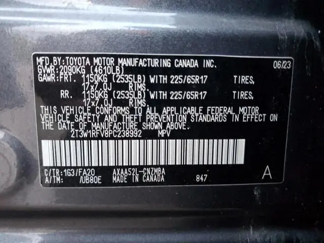 2023 TOYOTA RAV4 XLE