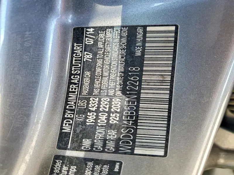 2014 MERCEDES-BENZ CLA 250  
