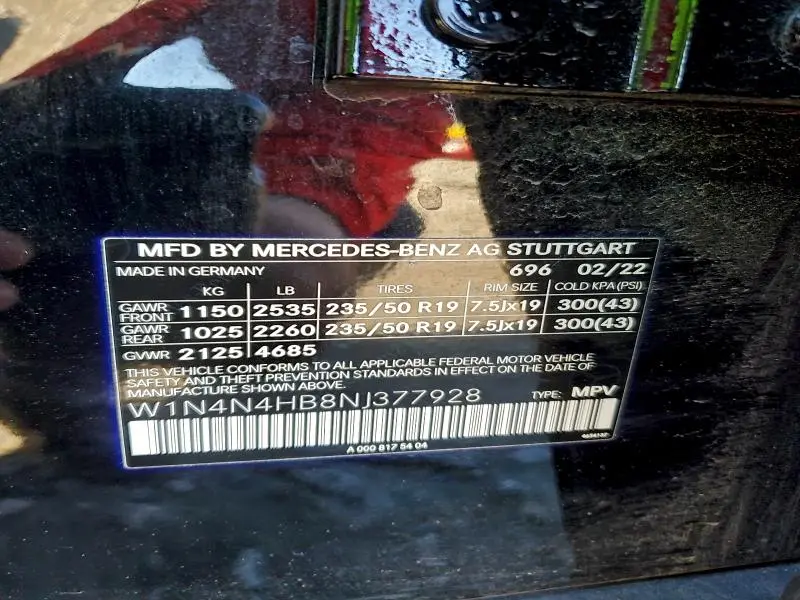 2022 MERCEDES-BENZ GLA 250 4MATIC  