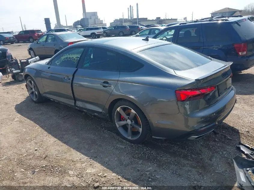 2022 AUDI A5 SPORTBACK PRESTIGE 45 TFSI S LINE QUATTRO S TRONIC