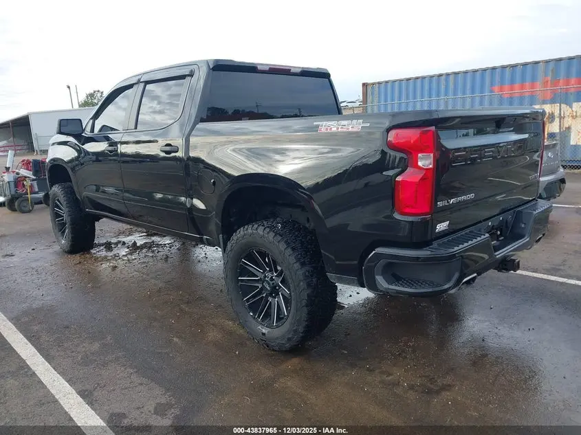 2021 CHEVROLET SILVERADO 1500 4WD  SHORT BED CUSTOM TRAIL BOSS/4WD  STANDARD BED CUSTOM TRAIL BOSS