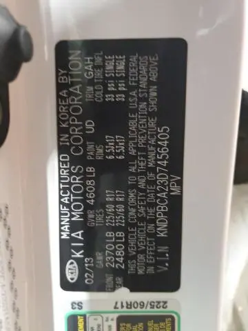 2013 KIA SPORTAGE LX  