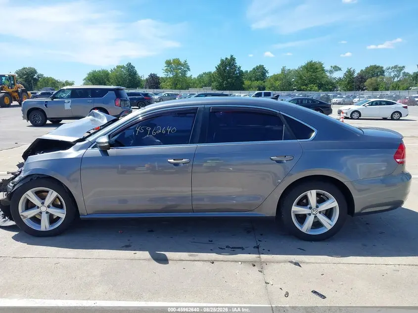 2012 VOLKSWAGEN PASSAT 2.5L SE