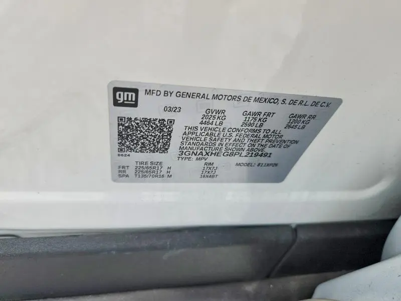 2023 CHEVROLET EQUINOX LS  