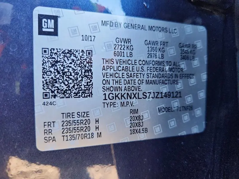 2018 GMC ACADIA DENALI  